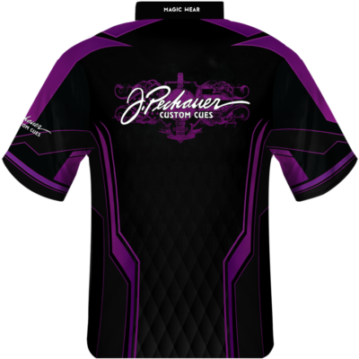 black and purple jersey