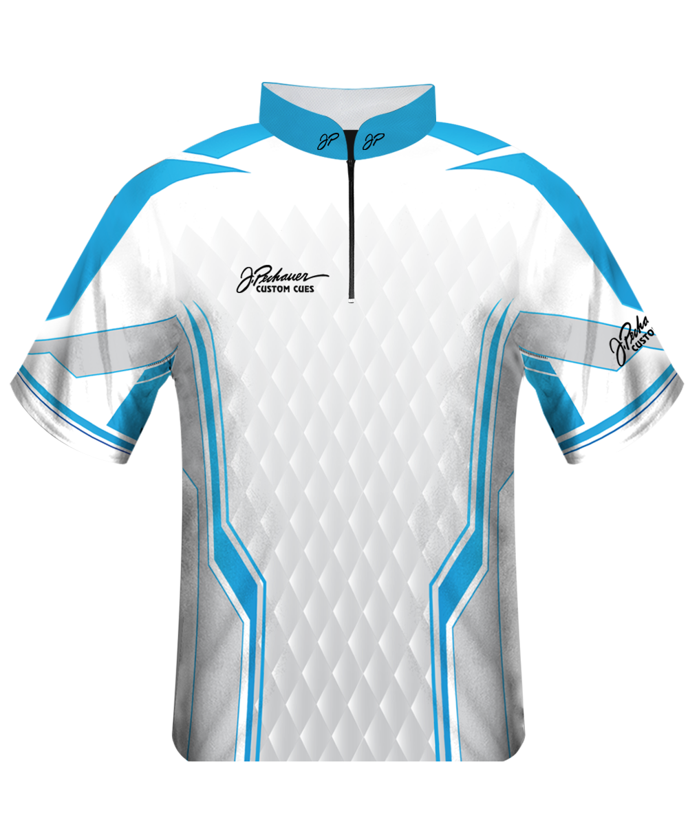 Cricket Jersey Shirt Customized Sublimation Sky Blue Shirt Only