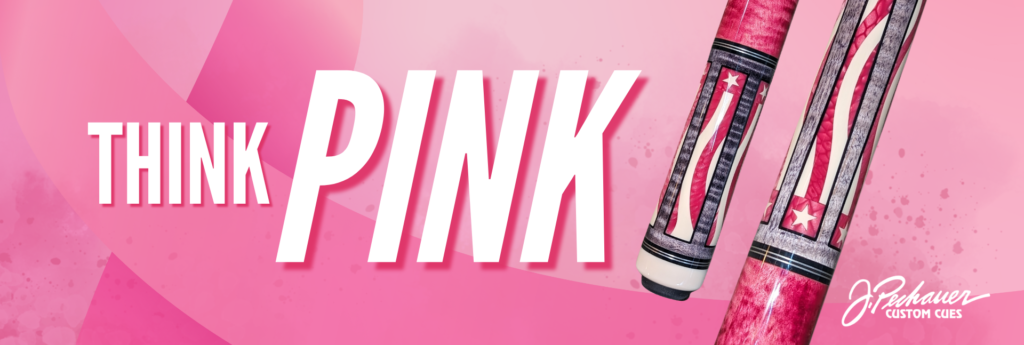 A header that has a pink Celebration Cue with the text "THINK PINK".